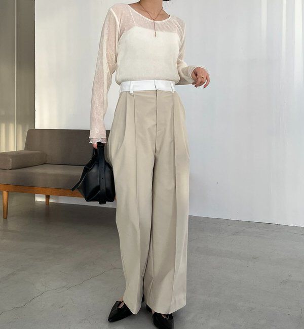  「【リバーシブル/前後2WAY】ワッシャーリバプルオーバー」|Tシャツ・カットソー|