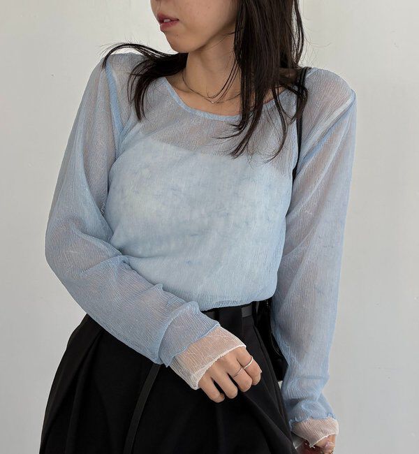  「【リバーシブル/前後2WAY】ワッシャーリバプルオーバー」|Tシャツ・カットソー|