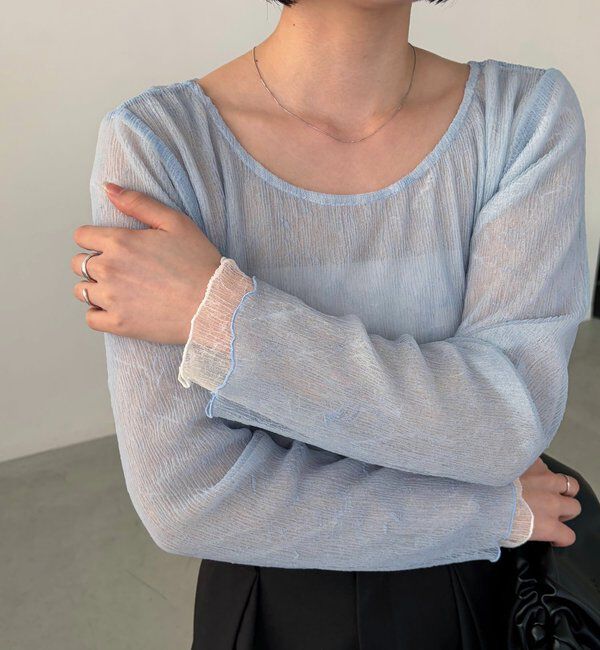  「【リバーシブル/前後2WAY】ワッシャーリバプルオーバー」|Tシャツ・カットソー|