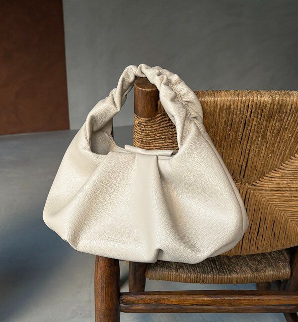  「ギャザーハンドルラウンドバッグ」|トートバッグ|