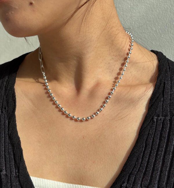  「〈GOLDY/ゴールディ〉ボールチェーンMIXネックレス」|リング|