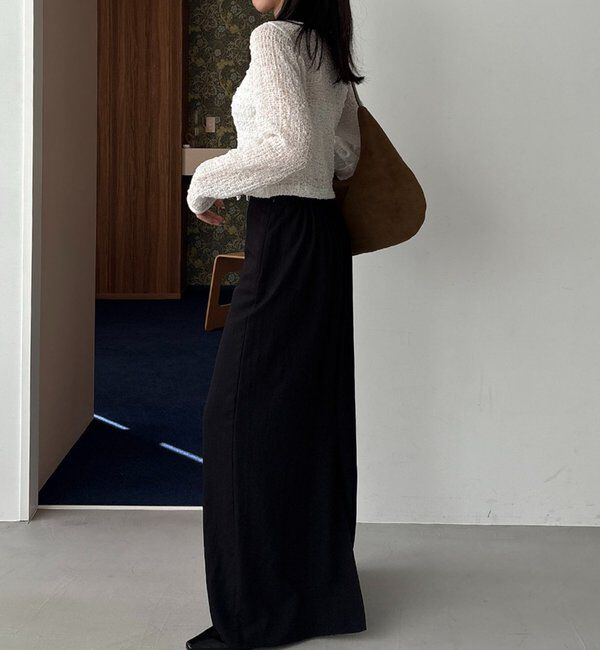  「【mana企画】シャーリングホックブラウス」|シャツ・ブラウス|