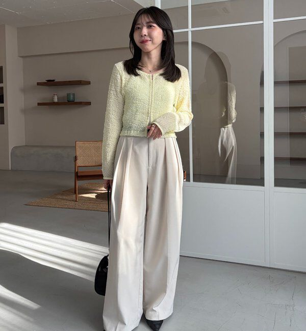  「【mana企画】シャーリングホックブラウス」|シャツ・ブラウス|