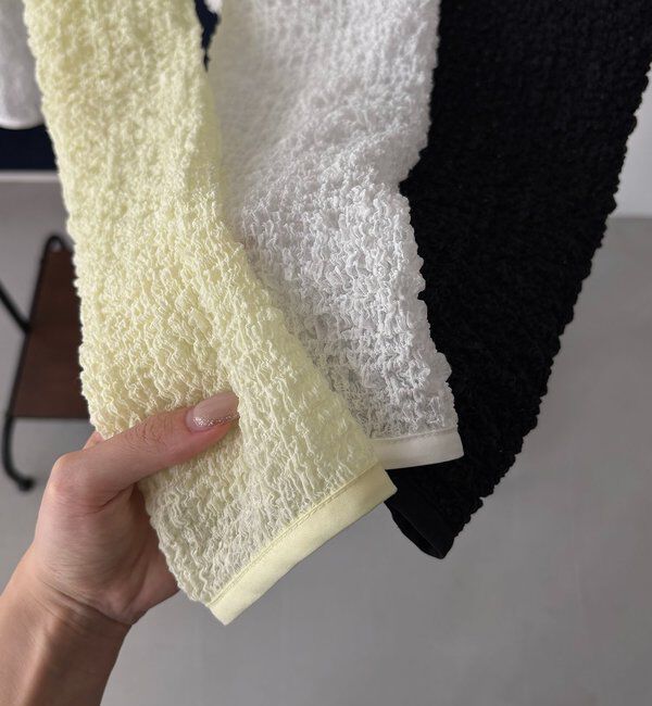  「【mana企画】シャーリングホックブラウス」|シャツ・ブラウス|