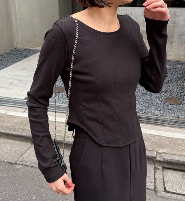  「コルセットロンT」|Tシャツ・カットソー|