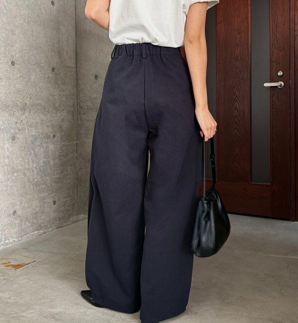  「【低身長サイズあり】サイドタックパンツ」|チノ|