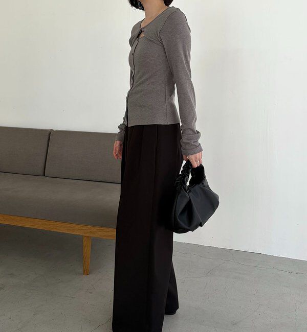  「ツイストネックT」|Tシャツ・カットソー|