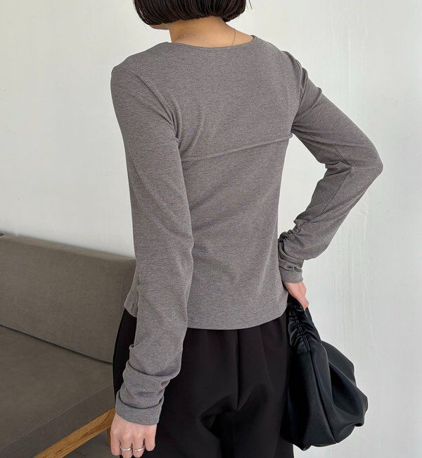  「ツイストネックT」|Tシャツ・カットソー|