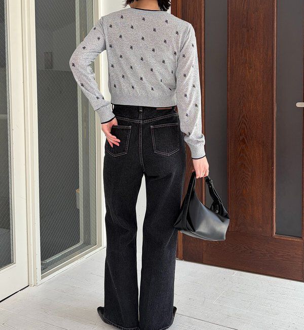  「モノグラムカーディガン」|カーディガン|