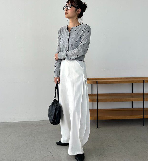  「モノグラムカーディガン」|カーディガン|