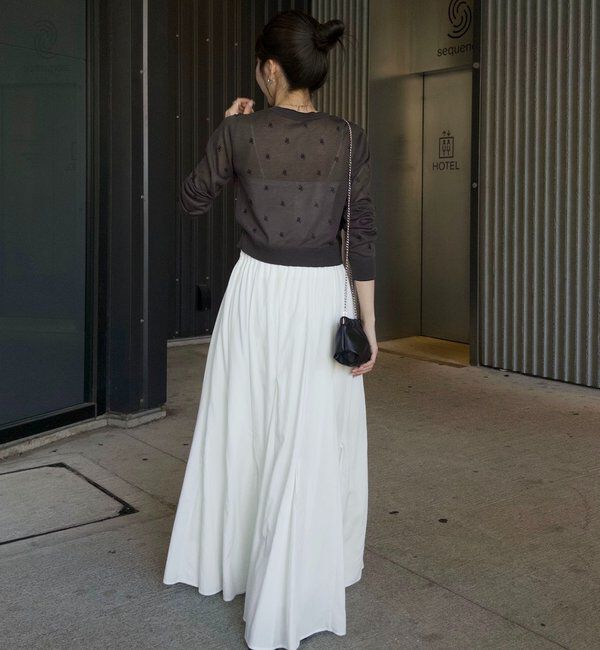  「モノグラムカーディガン」|カーディガン|