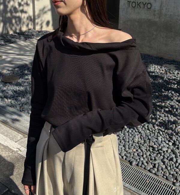  「バルーンネックロンT」|Tシャツ・カットソー|