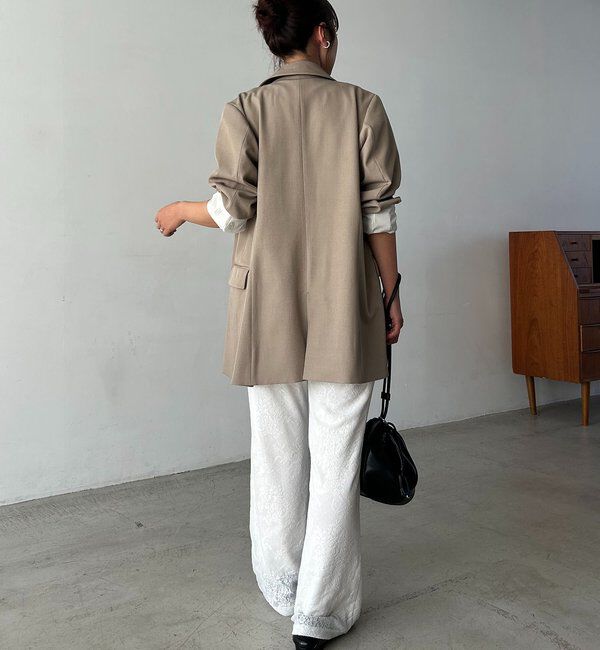  「レースフレアパンツ」|チノ|