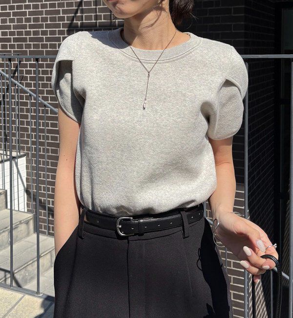  「チューリップスリーブニット」|ニット・セーター|