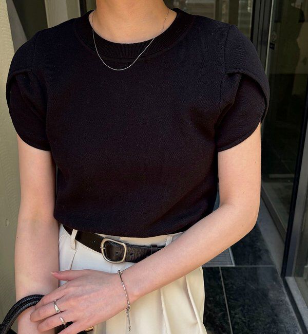  「チューリップスリーブニット」|ニット・セーター|