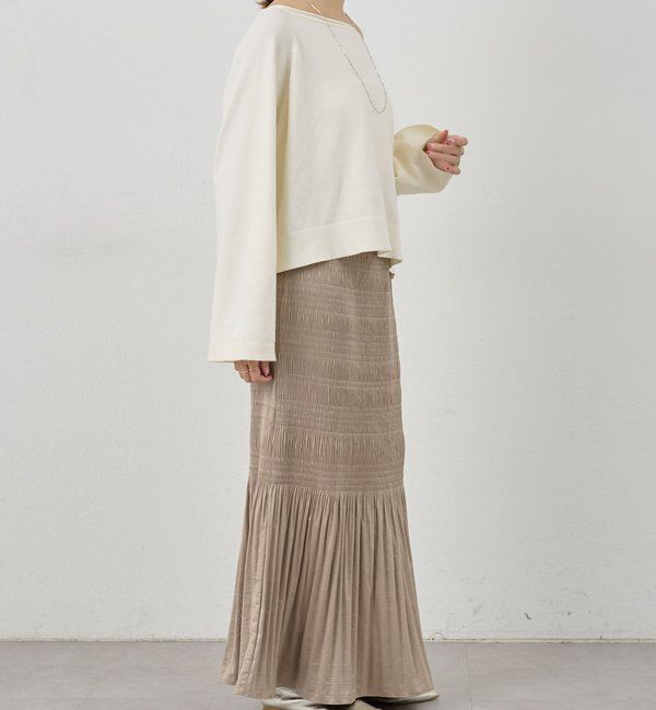  「クロップドルーズニット」|ニット・セーター|