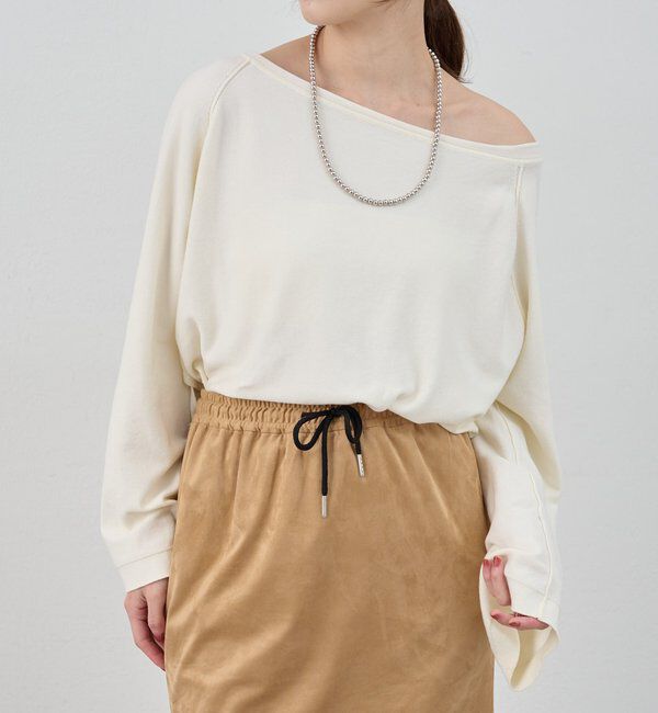  「クロップドルーズニット」|ニット・セーター|