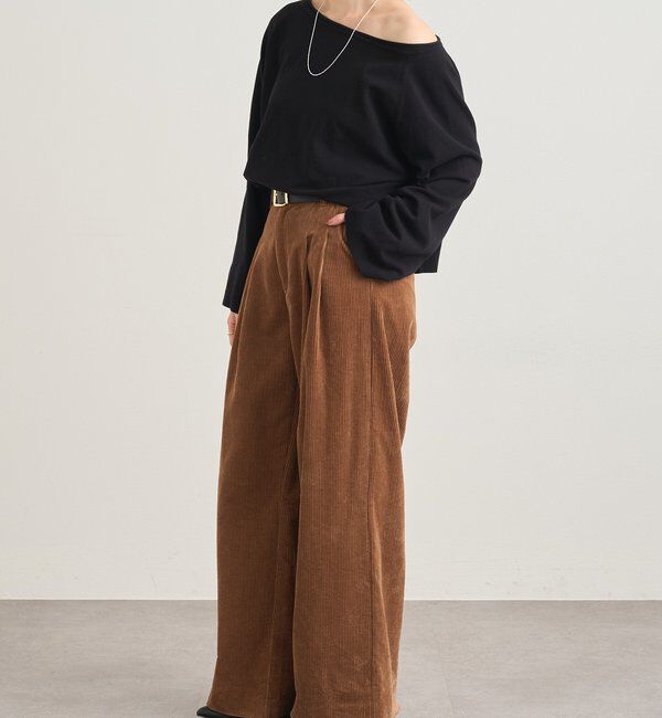  「クロップドルーズニット」|ニット・セーター|