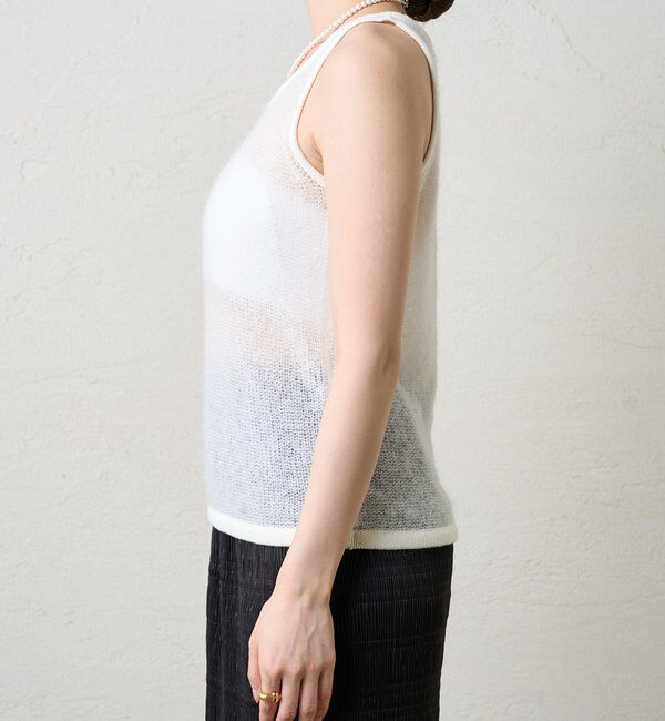  「レイヤードシアーニット」|ニット・セーター|