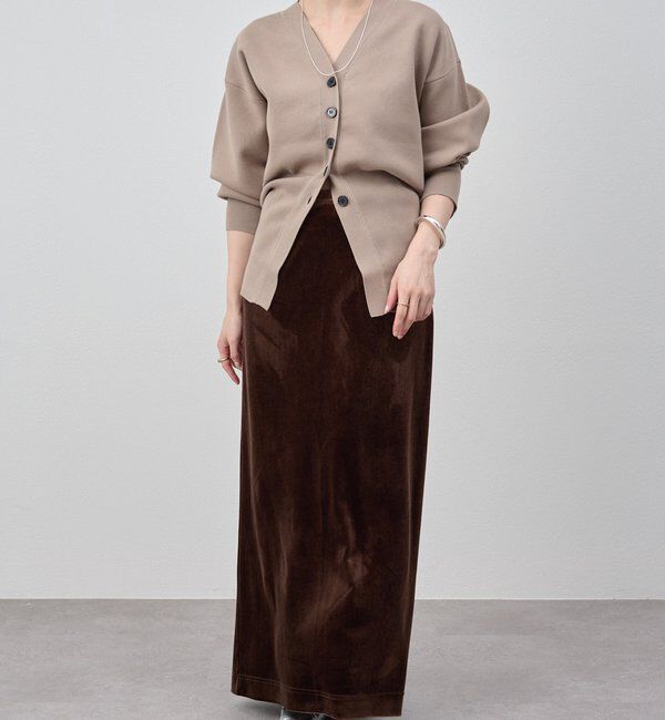  「ベロアタイトスカート」|スカート|