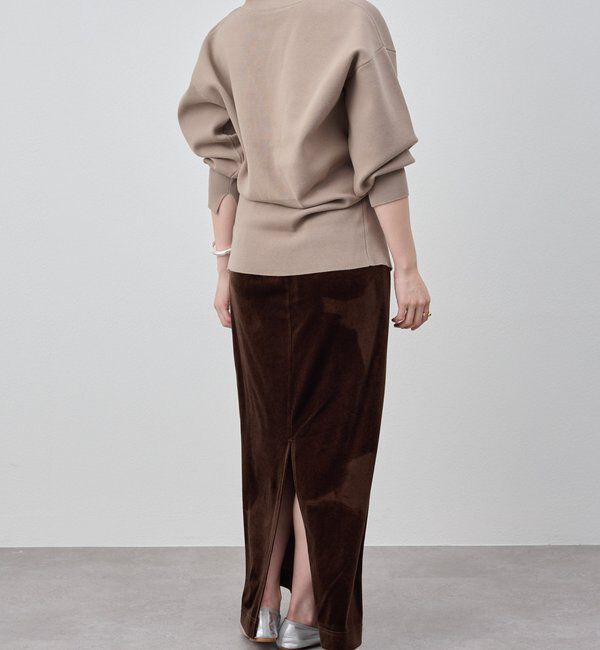  「ベロアタイトスカート」|スカート|