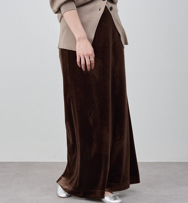  「ベロアタイトスカート」|スカート|