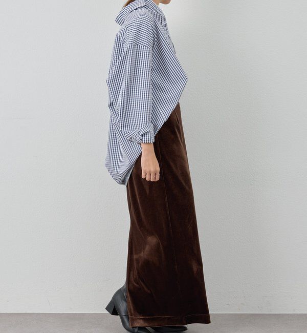  「ベロアタイトスカート」|スカート|