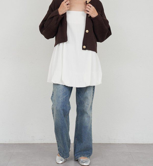  「バルーンチュニックキャミ」|キャミソール|