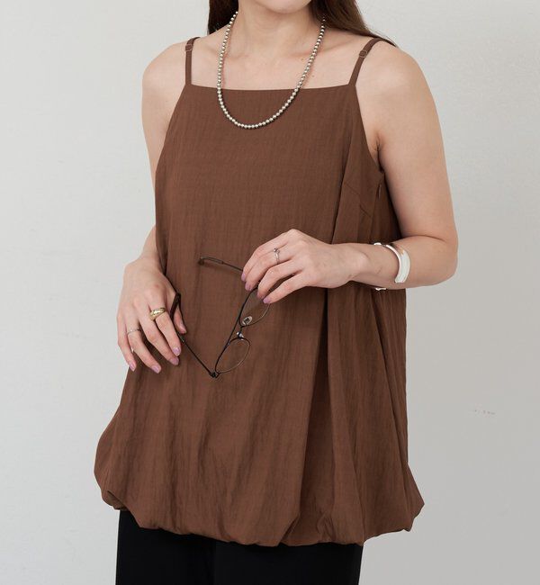  「バルーンチュニックキャミ」|キャミソール|