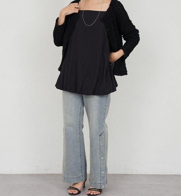  「バルーンチュニックキャミ」|キャミソール|