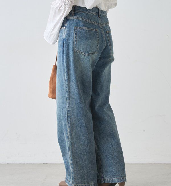  「ウエストデザインデニム」|デニム|