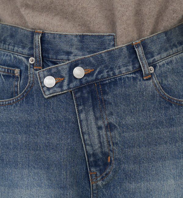  「ウエストデザインデニム」|デニム|