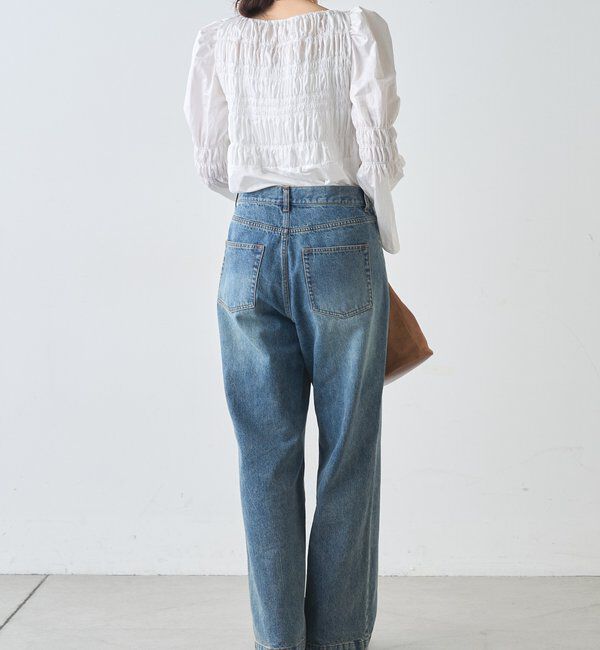  「ウエストデザインデニム」|デニム|