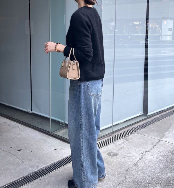  「ラクーンペプラムカーディガン」|カーディガン|