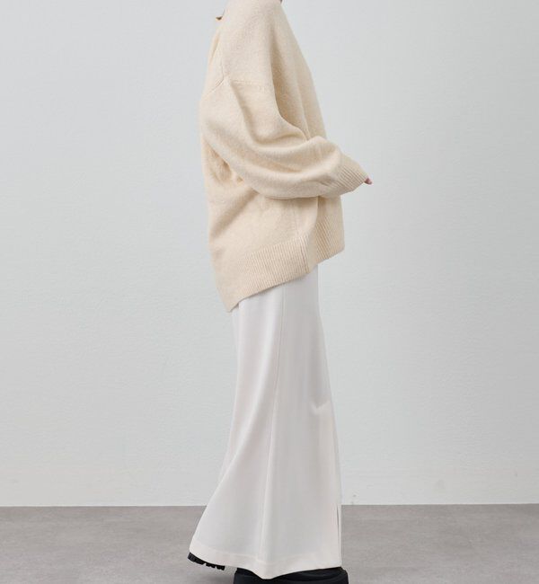  「【@kanako_ikiコラボカラー】【全骨格キレイ見え】ウェーブネックニット」|ニット・セーター|