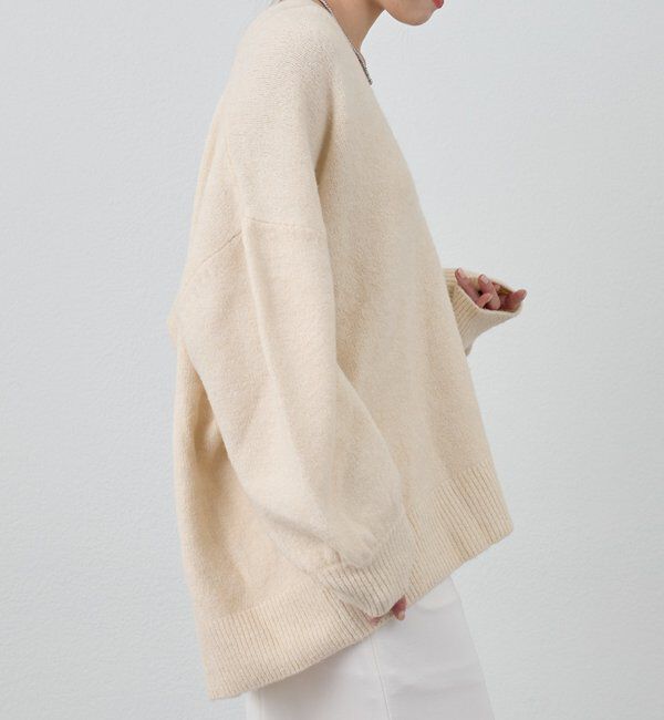  「【@kanako_ikiコラボカラー】【全骨格キレイ見え】ウェーブネックニット」|ニット・セーター|