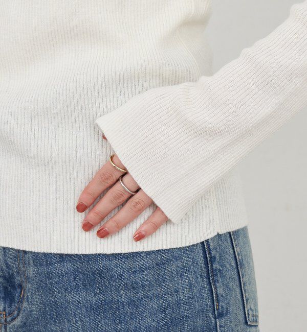  「ハイネックリブニット」|ニット・セーター|