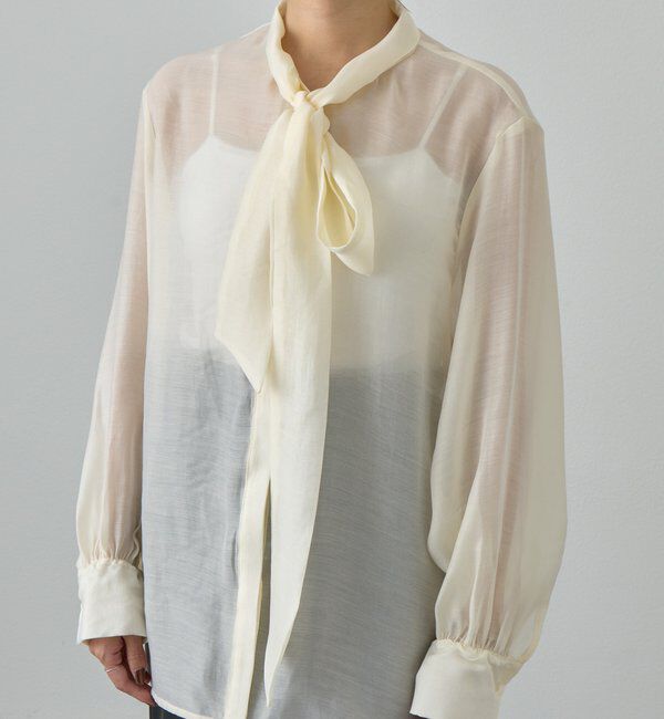  「ボウタイブラウス」|シャツ・ブラウス|