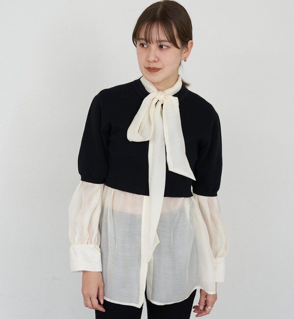  「ボウタイブラウス」|シャツ・ブラウス|