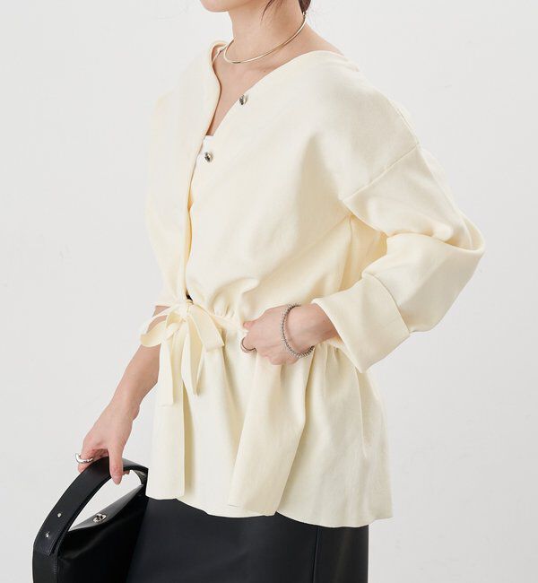  「3WAYペプラムカーディガン」|カーディガン|