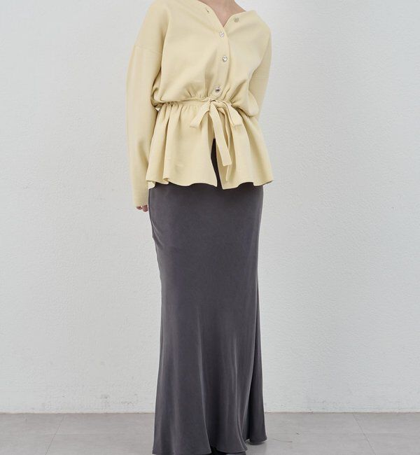  「3WAYペプラムカーディガン」|カーディガン|