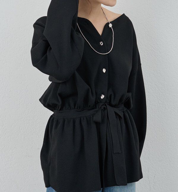  「3WAYペプラムカーディガン」|カーディガン|