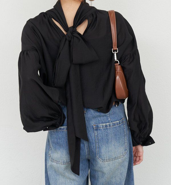  「ボウタイブラウス」|シャツ・ブラウス|