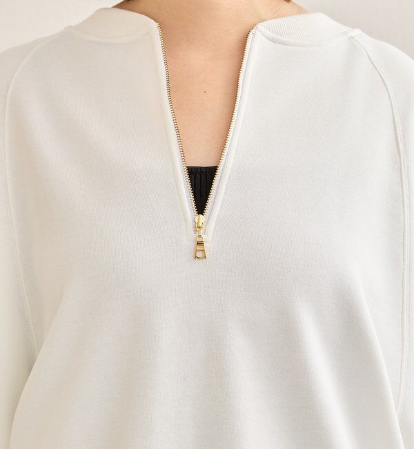  「2WAYジップスウェット」|Tシャツ・カットソー|