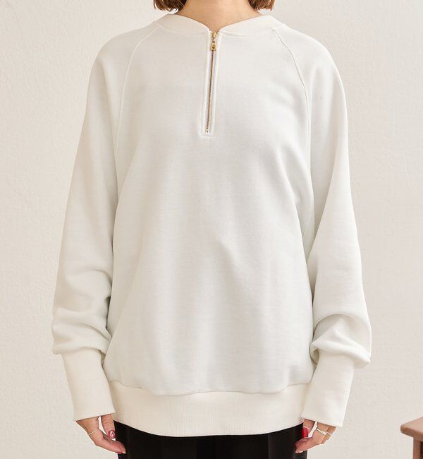  「2WAYジップスウェット」|Tシャツ・カットソー|