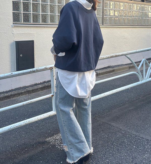  「2WAYジップスウェット」|Tシャツ・カットソー|