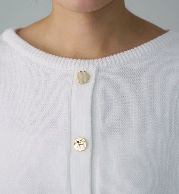  「2WAYラウンドショートプルオーバー」|ニット・セーター|