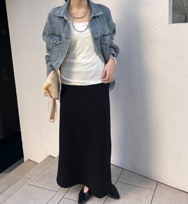  「ポンチタイトスカート」|スカート|