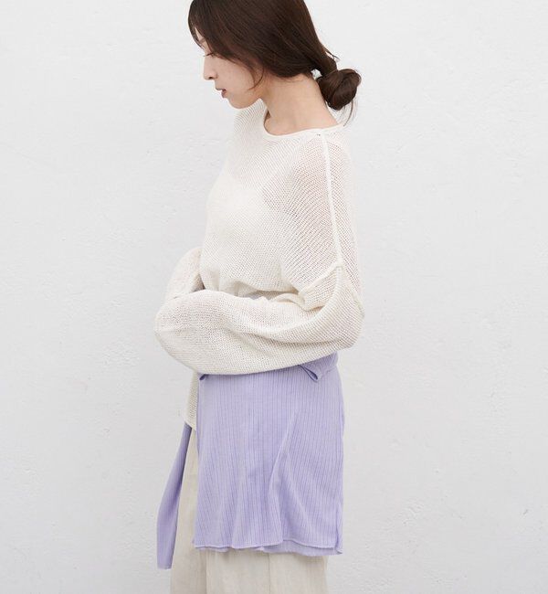  「リネンオーバーニット」|ニット・セーター|