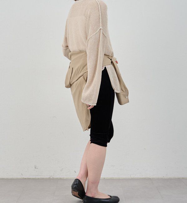  「リネンオーバーニット」|ニット・セーター|